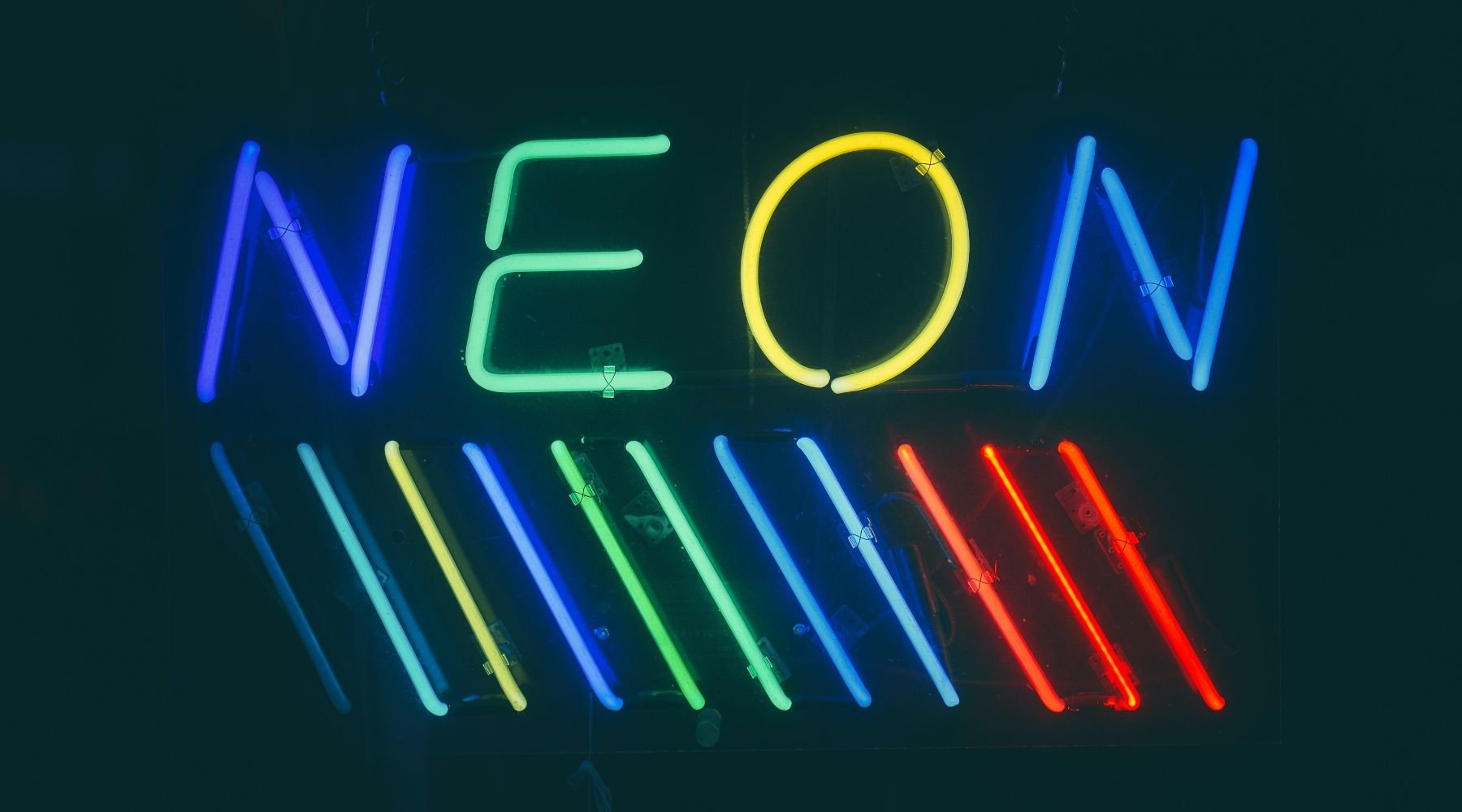 neon sign colours