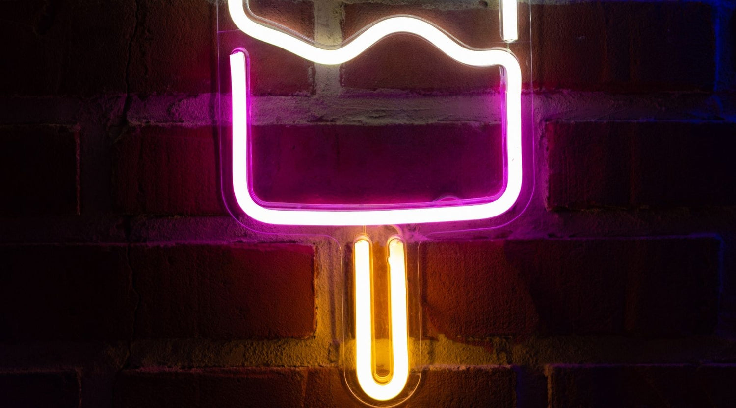 icypole neon sign