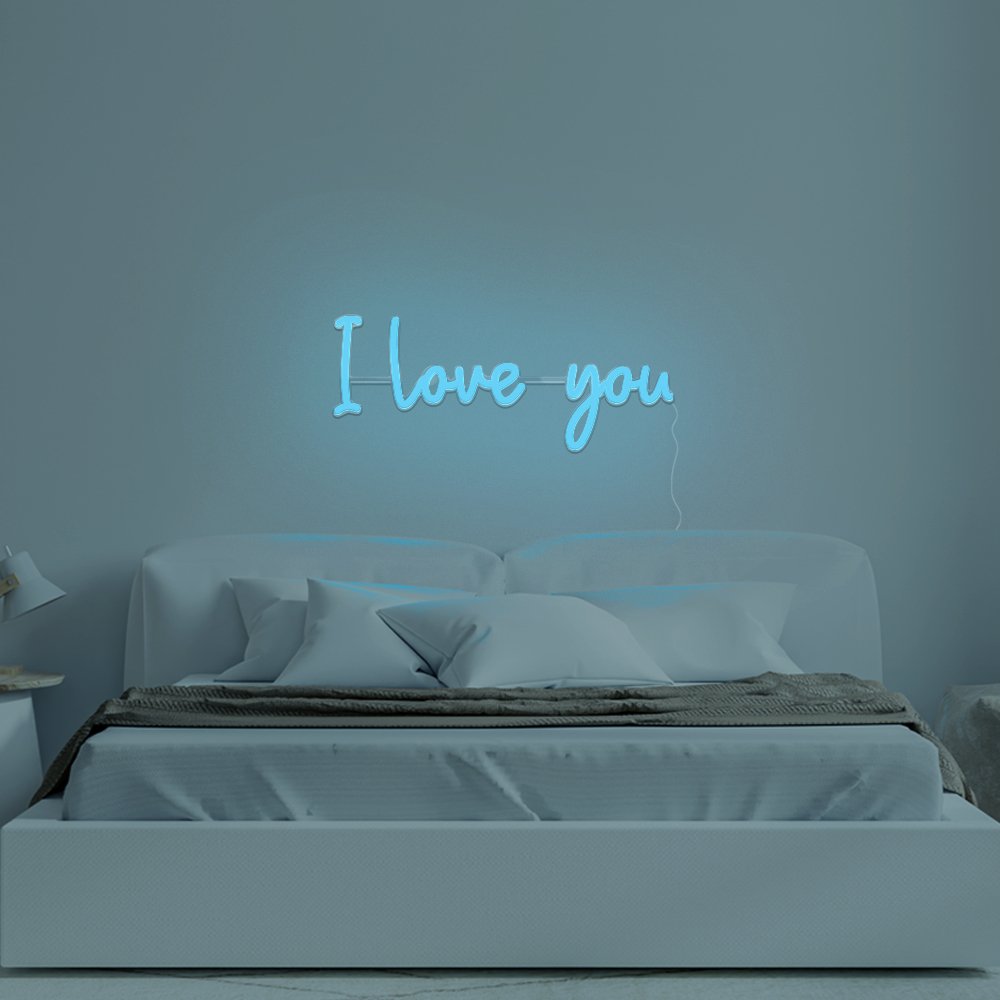 I Love You Neon Sign