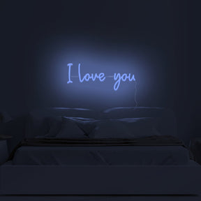 I Love You Neon Sign