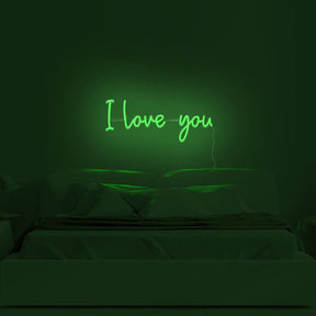 I Love You Neon Sign