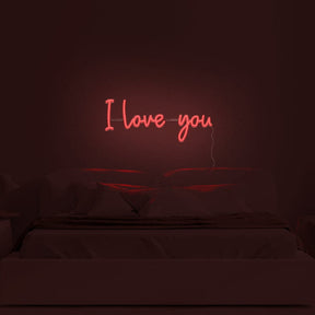 I Love You Neon Sign