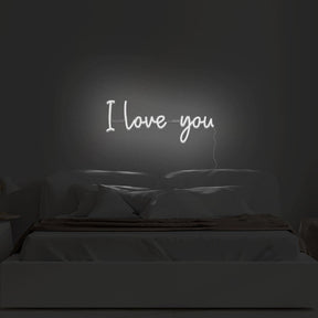 I Love You Neon Sign