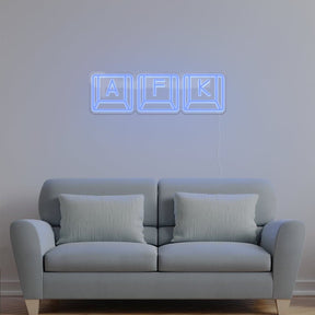 AFK Keyboard Neon Sign