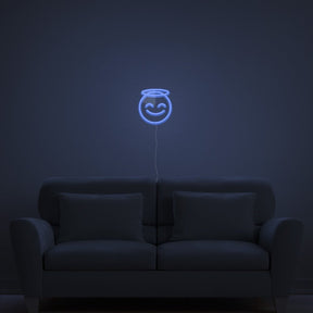 Angel Emoji Neon Sign