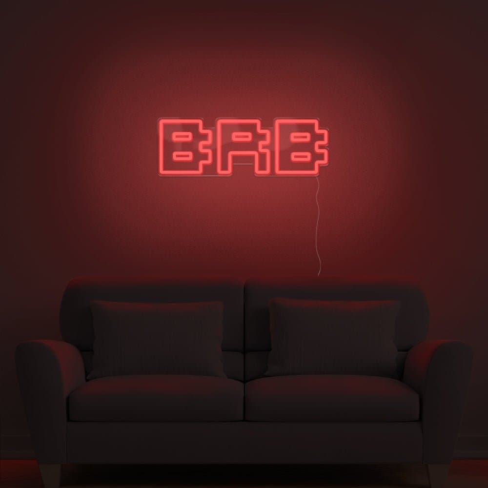 BRB Neon Sign