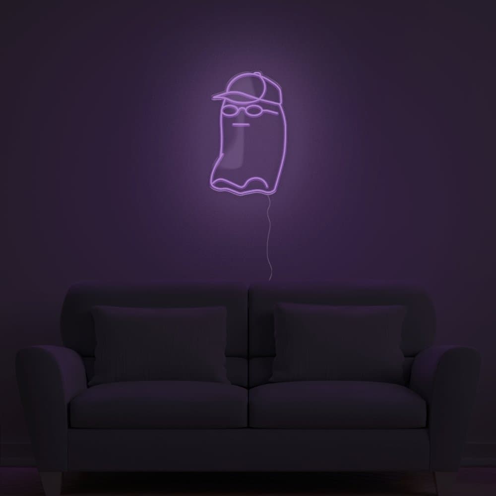 Chill Ghost Neon Sign