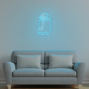 Chill Ghost Neon Sign