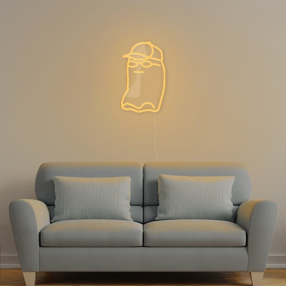 Chill Ghost Neon Sign