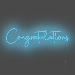 Congratulations Neon Sign