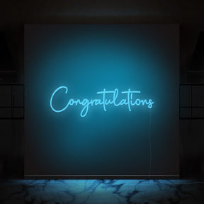 Congratulations Neon Sign