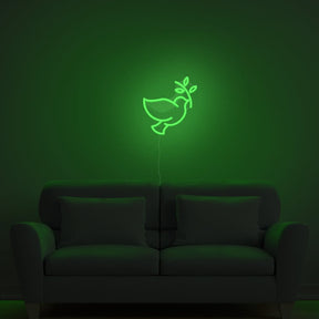 Dove Of Peace Neon Sign