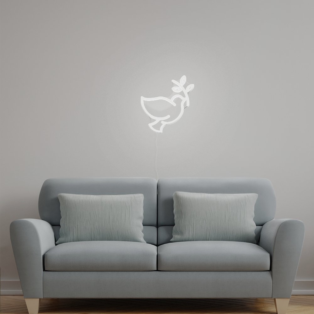 Dove Of Peace Neon Sign