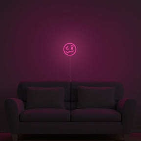 Drunk Emoji Neon Sign