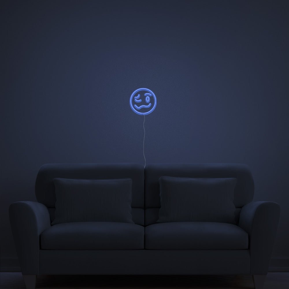 Drunk Emoji Neon Sign