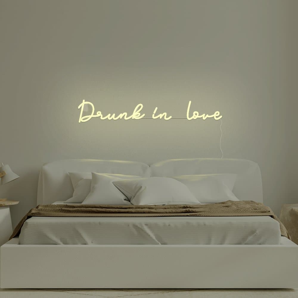 Drunk In Love Neon Sign