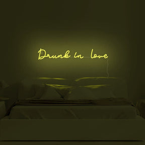 Drunk In Love Neon Sign