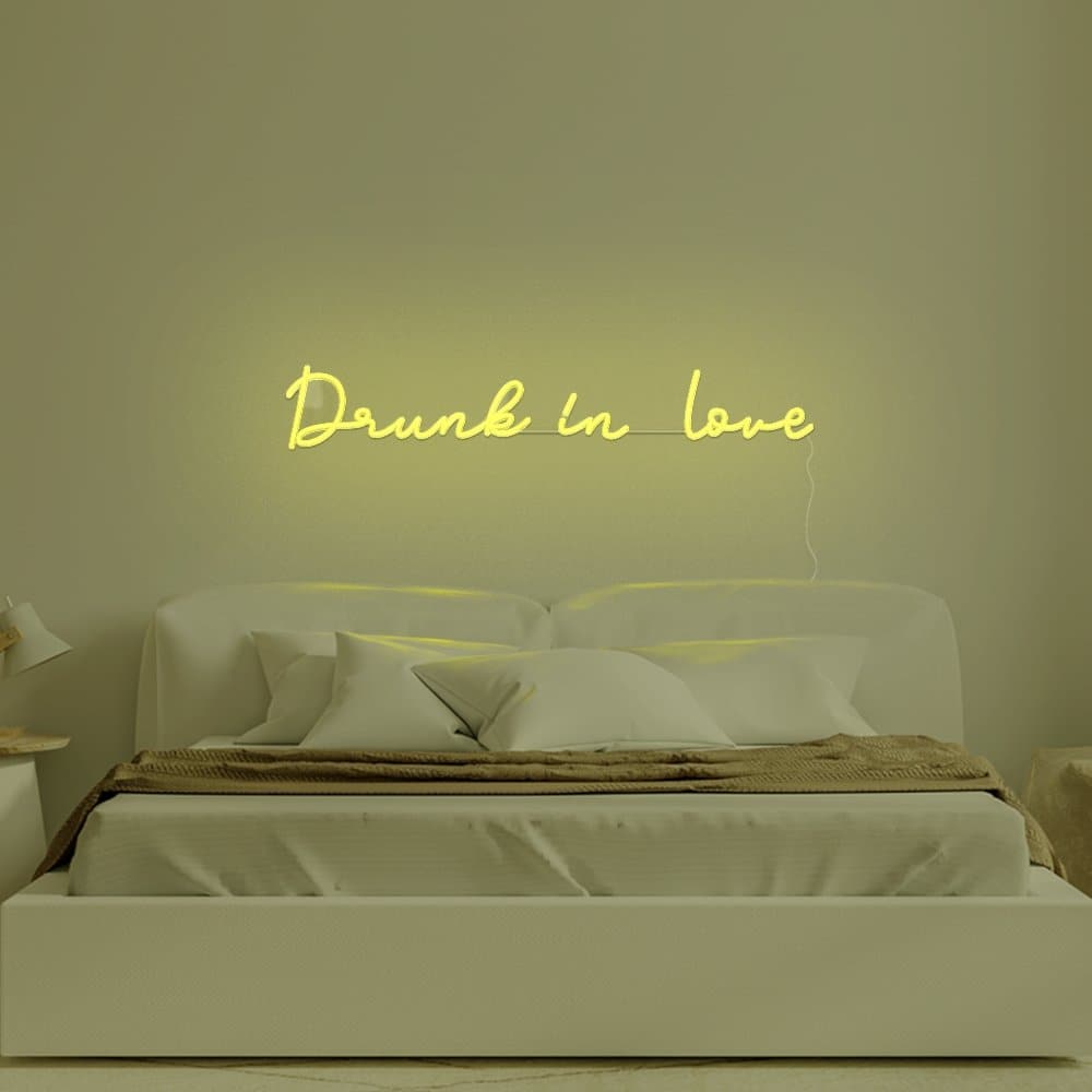 Drunk In Love Neon Sign