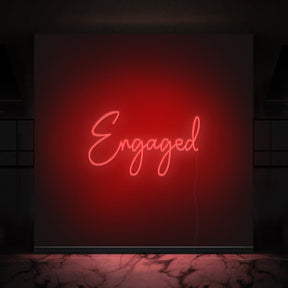 Engaged Neon Sign