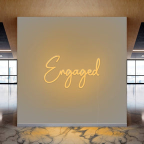 Engaged Neon Sign