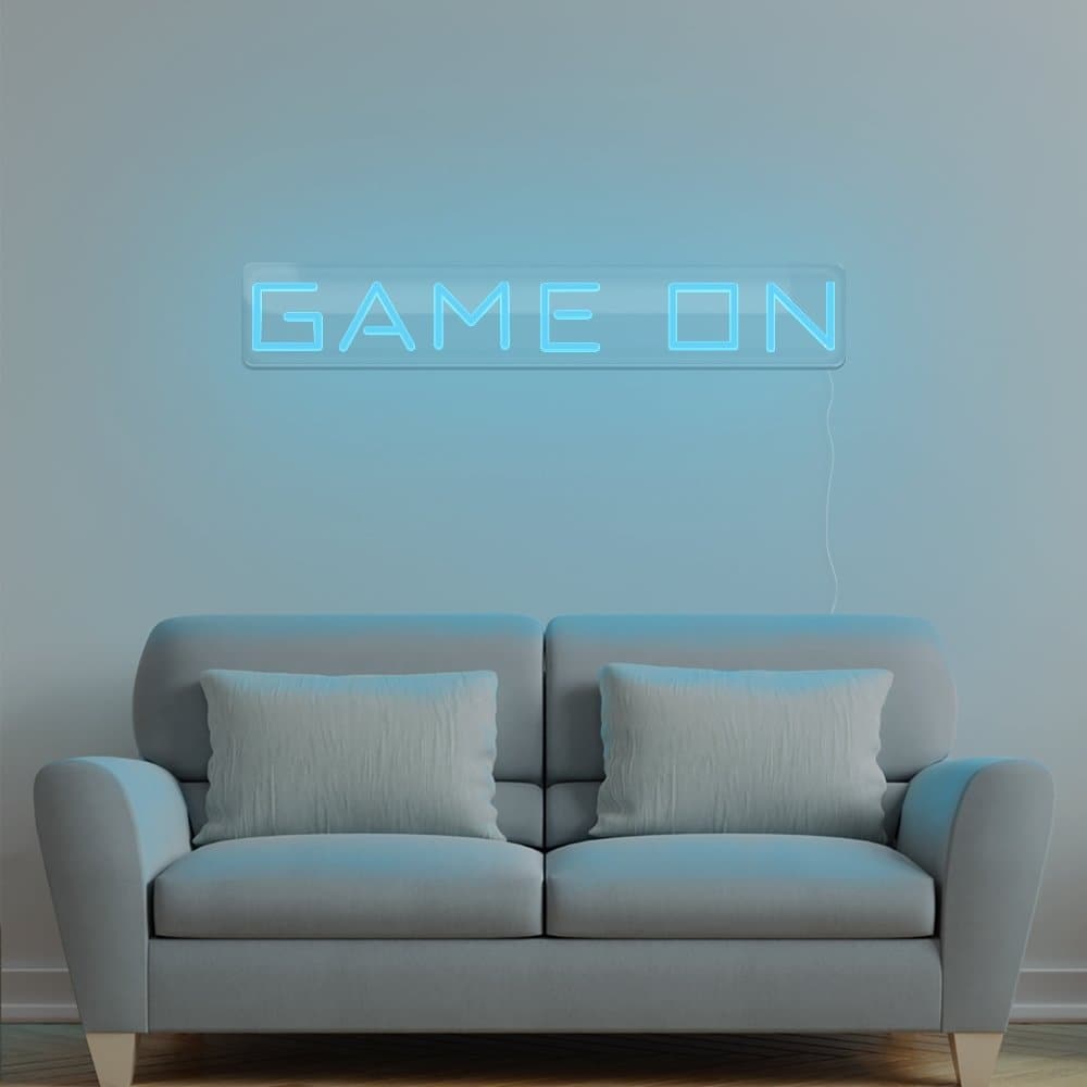 Game On Neon Sign