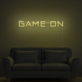 Game On Neon Sign