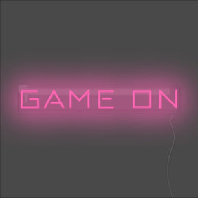 Game On Neon Sign