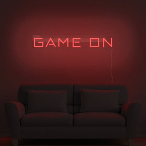 Game On Neon Sign