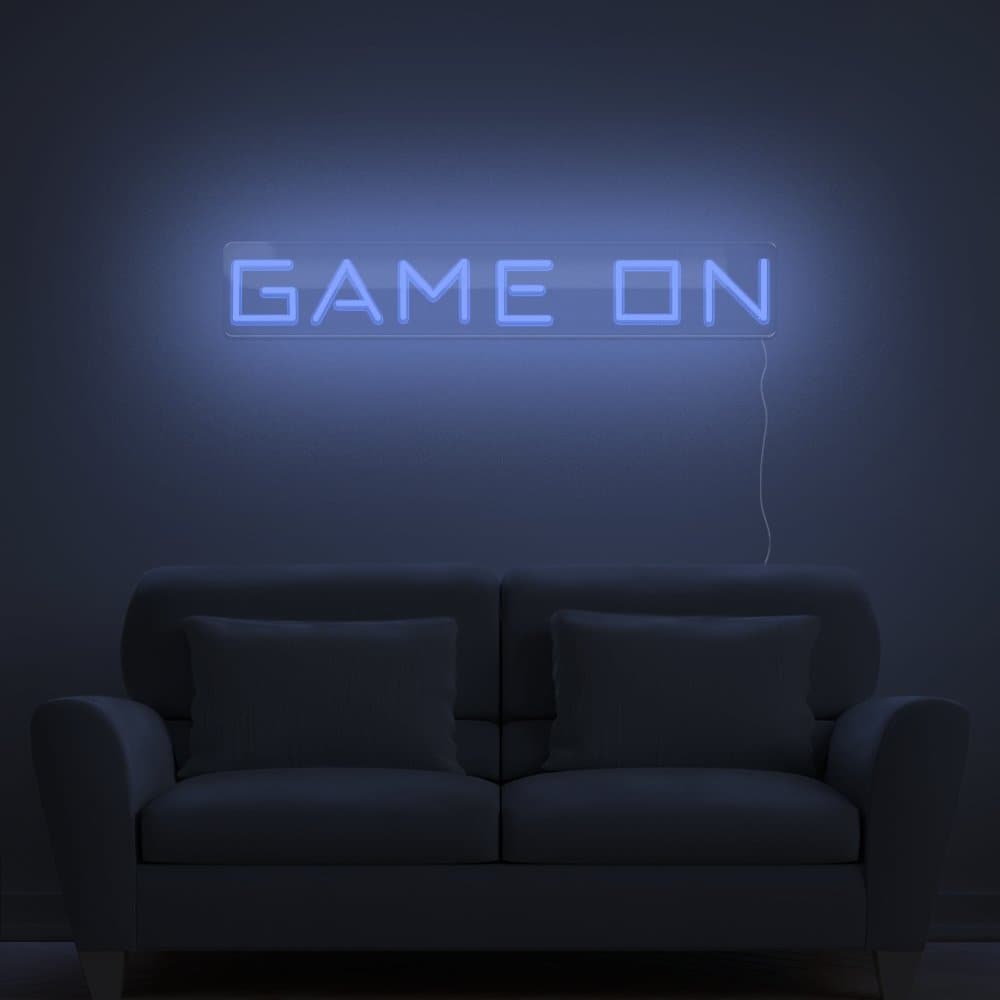 Game On Neon Sign