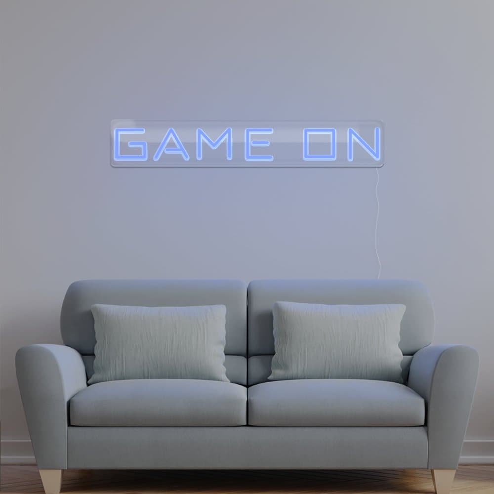 Game On Neon Sign