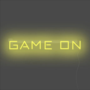 Game On Neon Sign