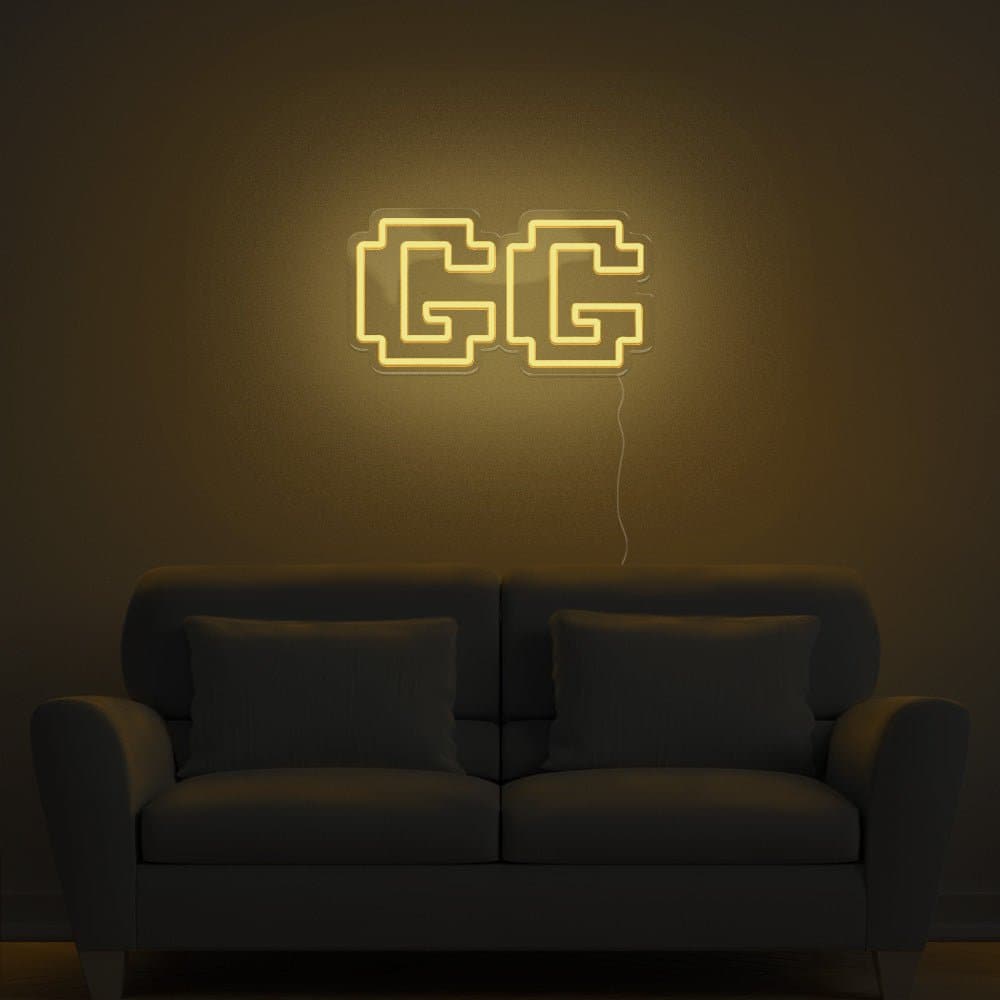 GG Neon Sign