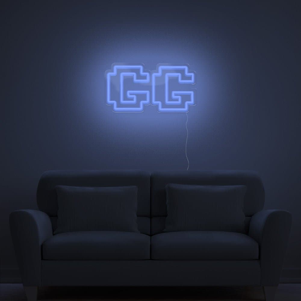 GG Neon Sign