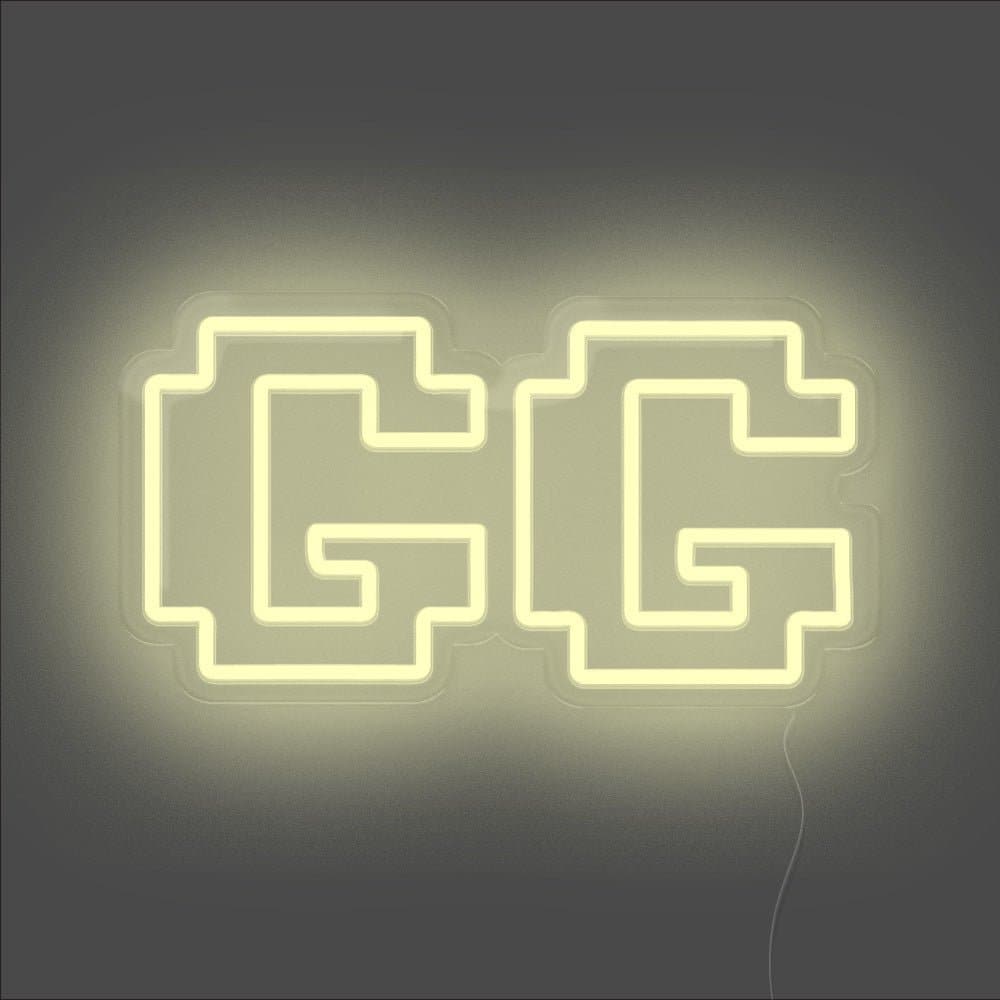 GG Neon Sign - Unrivaled Neon - Warm White #color_warm white