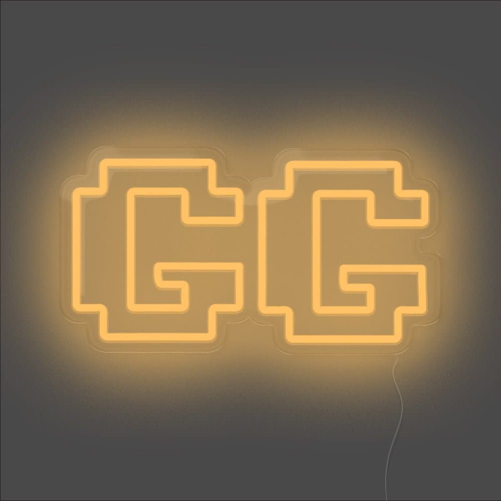 GG Neon Sign - Unrivaled Neon - Orange #color_orange