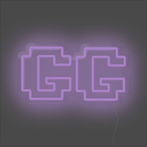 GG Neon Sign