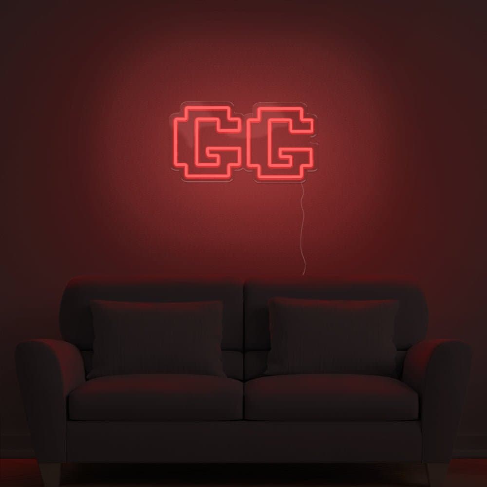 GG Neon Sign