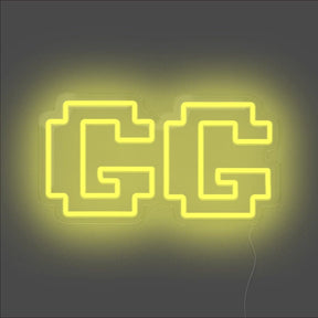 GG Neon Sign