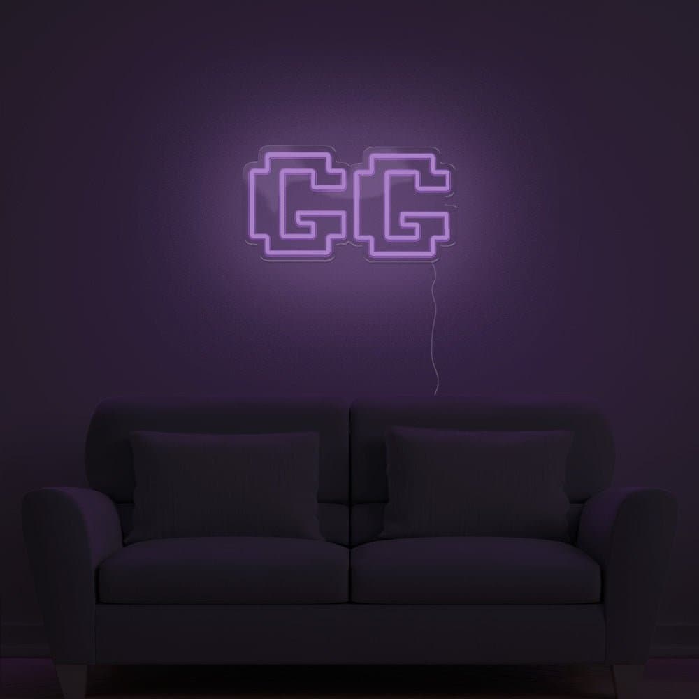 GG Neon Sign