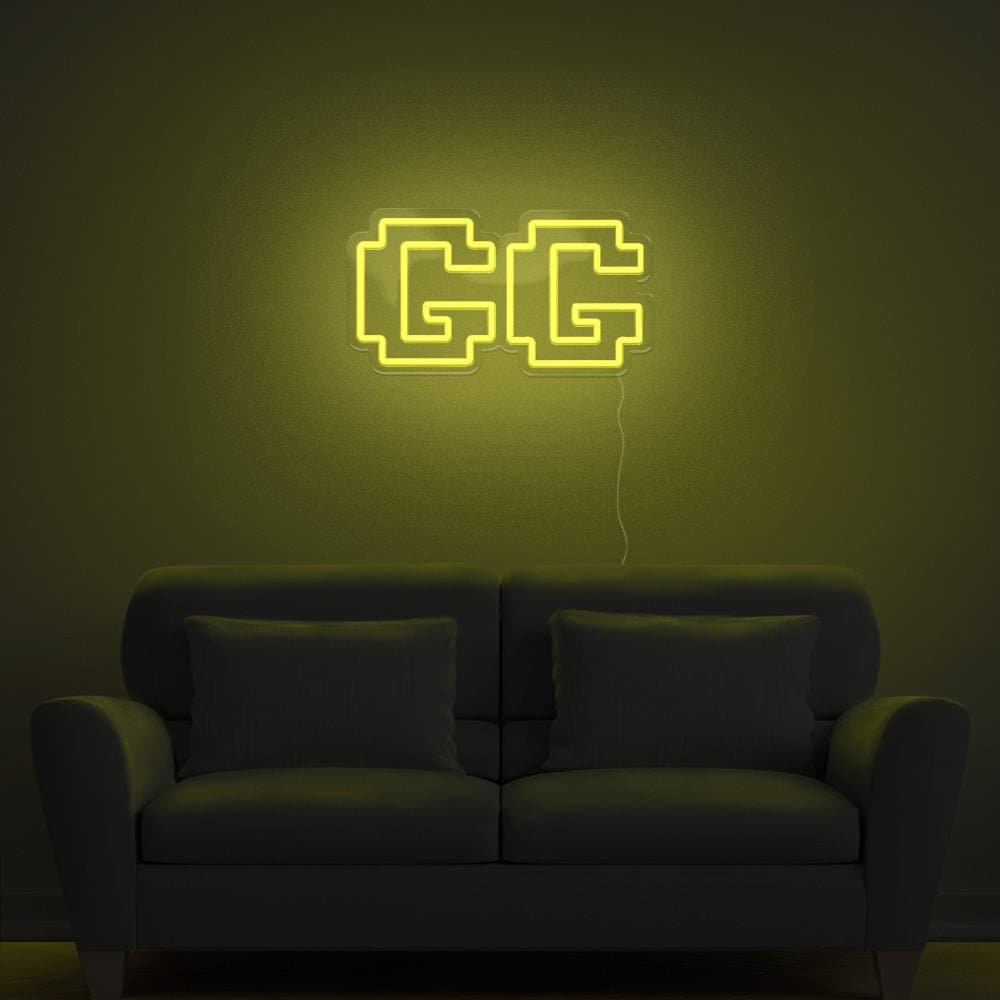 GG Neon Sign