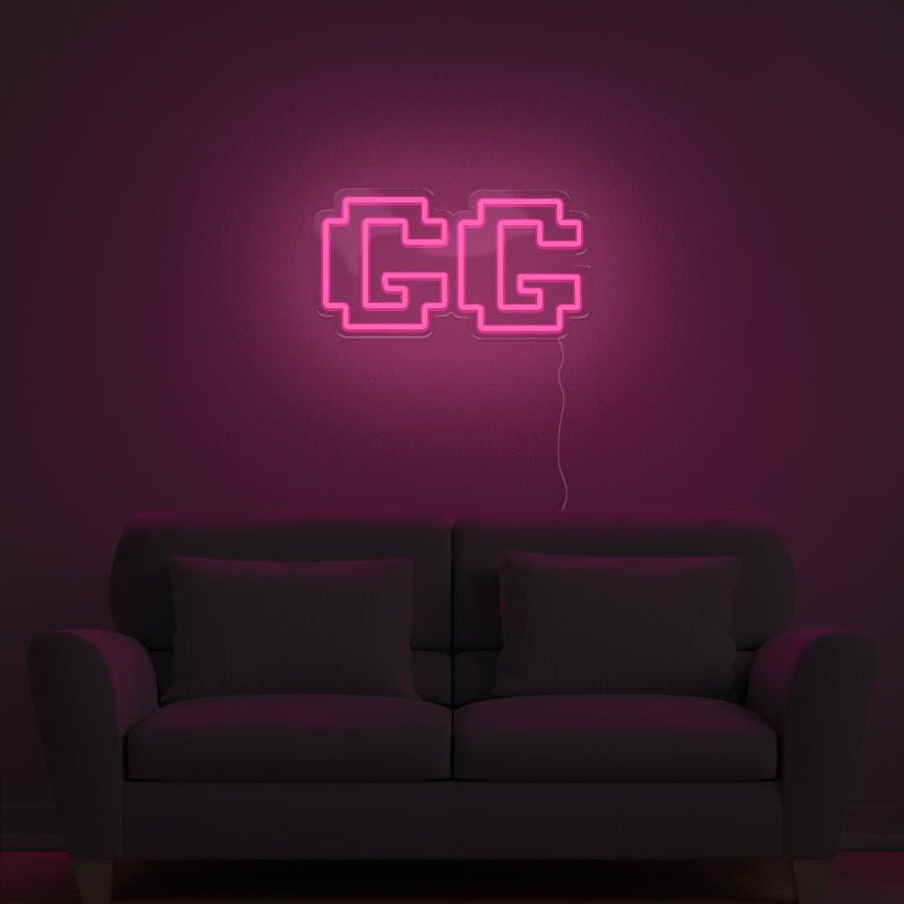 GG Neon Sign