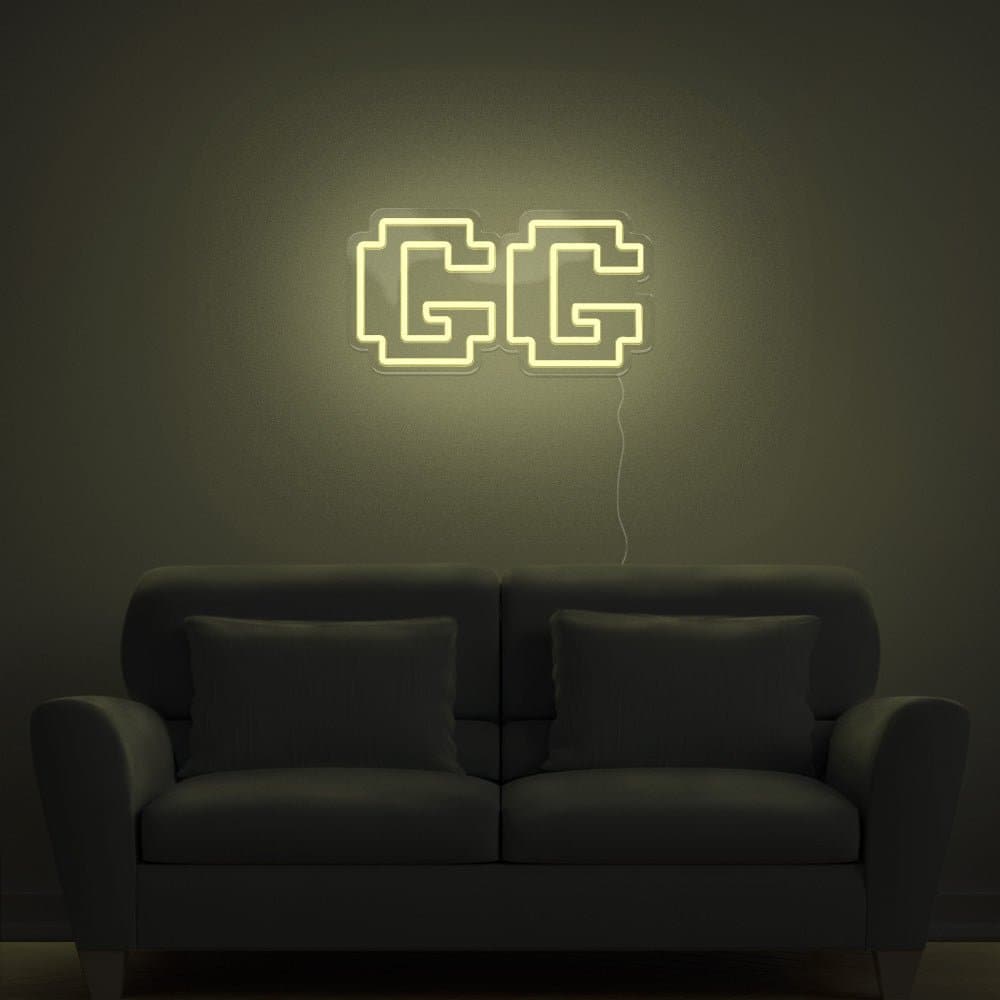 GG Neon Sign