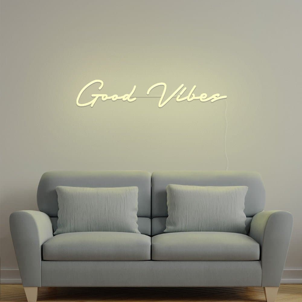 Good Vibes Neon Sign