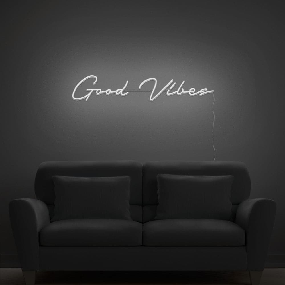 Good Vibes Neon Sign