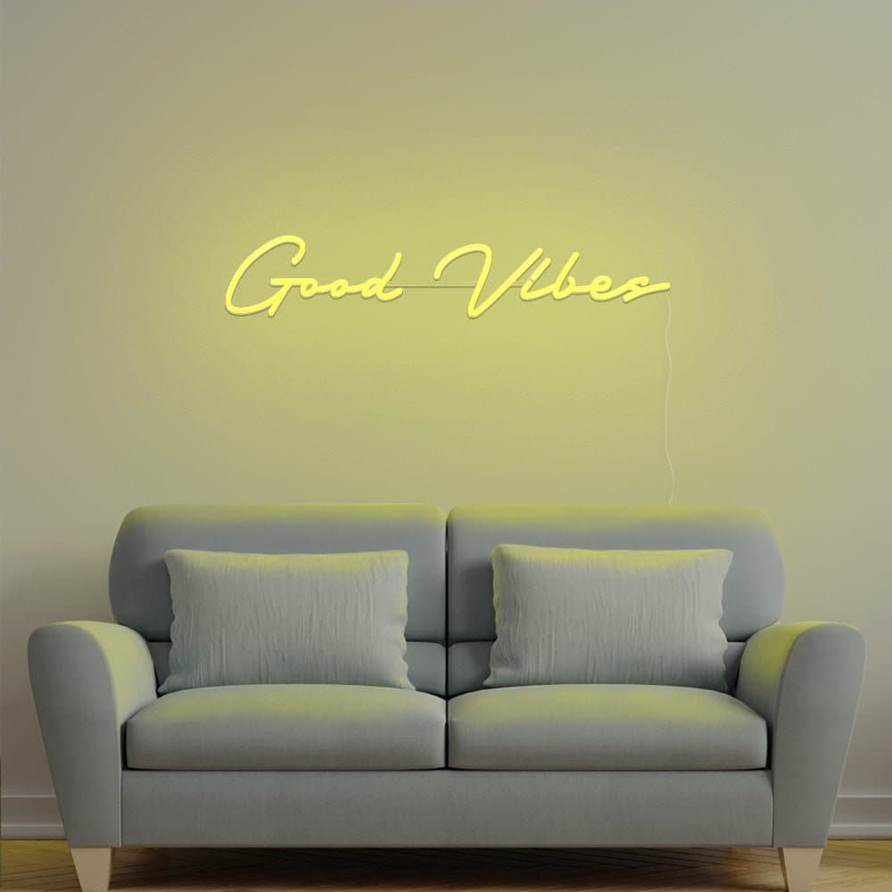 Good Vibes Neon Sign