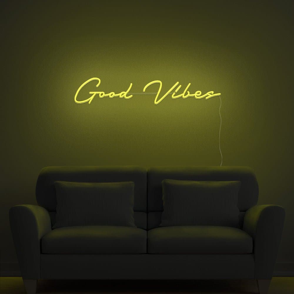 Good Vibes Neon Sign