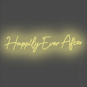 Happily Ever After Neon Sign