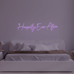 Happily Ever After Neon Sign