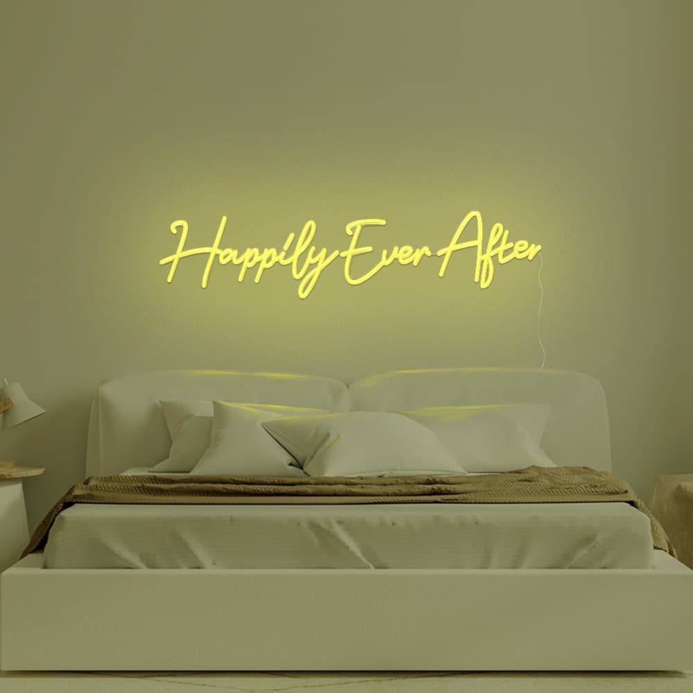 Happily Ever After Neon Sign