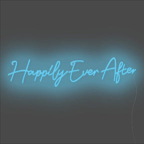 Happily Ever After Neon Sign